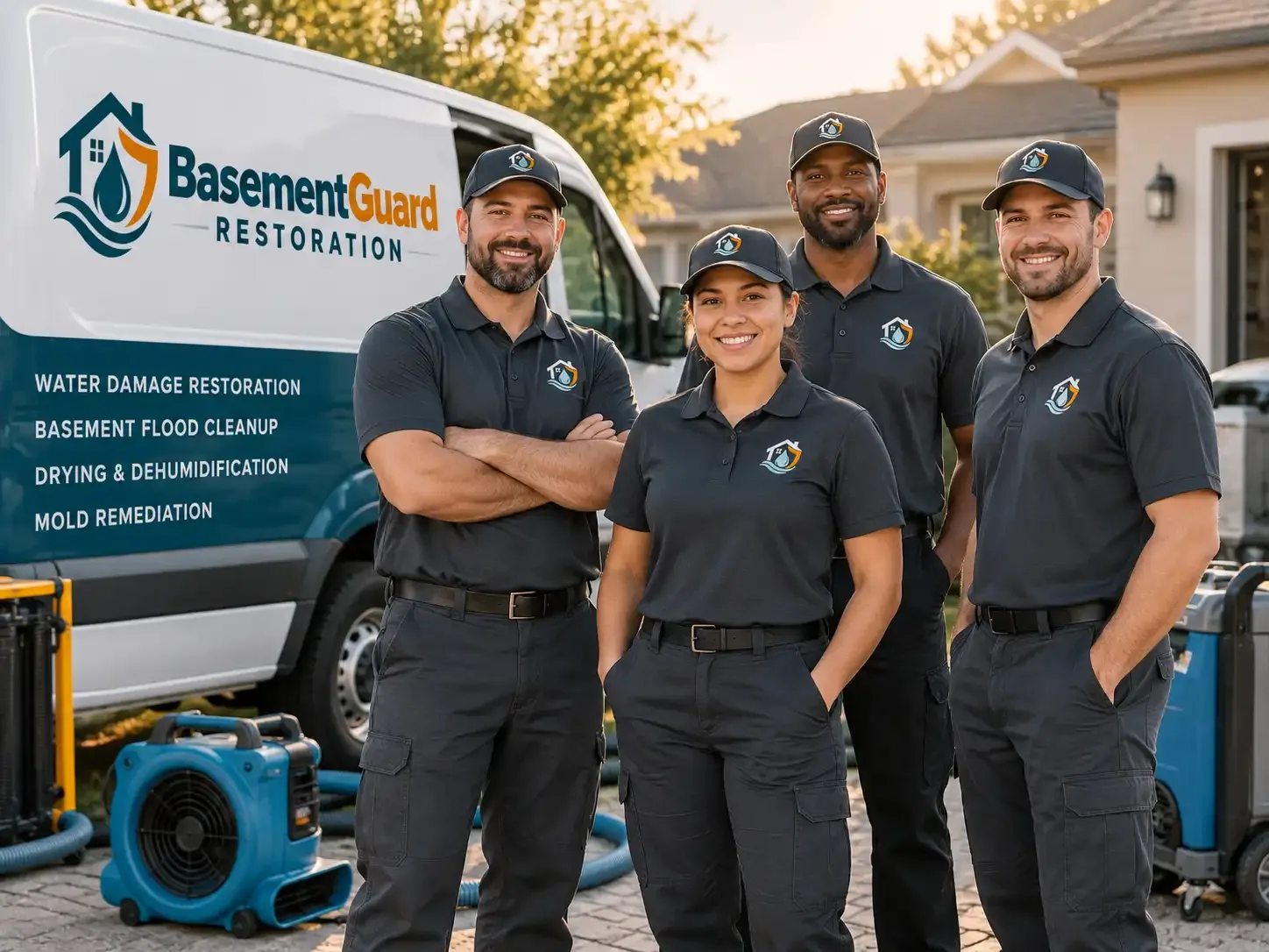 Basement Water Damage Restoration company in Delton, MI